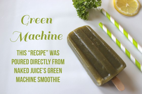 Green Machine Popsicle | weekendingblog.com